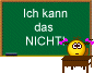 kann nicht